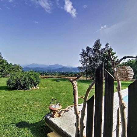 La Roulotte Du Cagire - 4 Pers - Pyrenees Pensionat Villeneuve-de-Rivière Exteriör bild