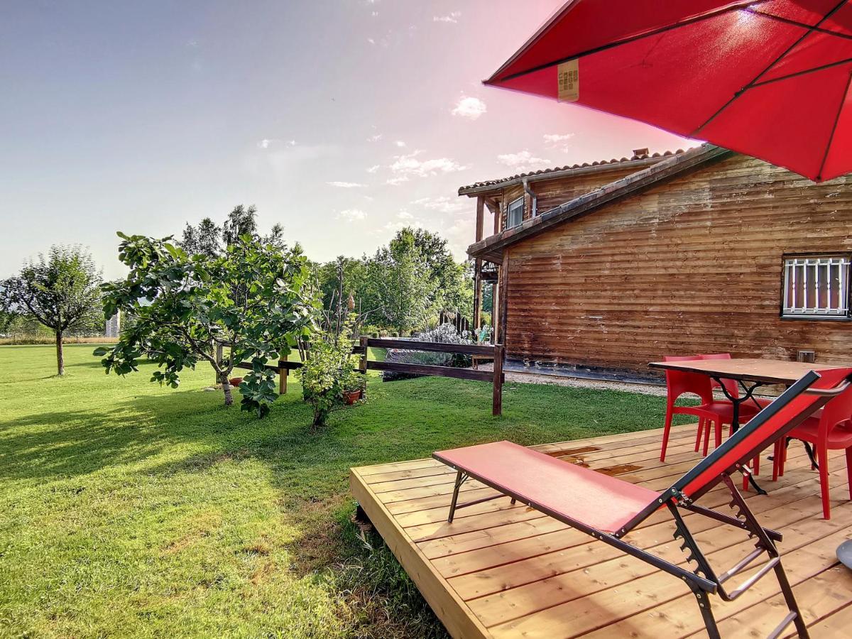 La Roulotte Du Cagire - 4 Pers - Pyrenees Pensionat Villeneuve-de-Rivière Exteriör bild